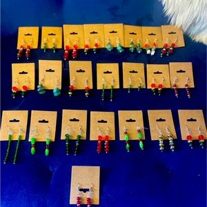 Christmas earrings $10 each